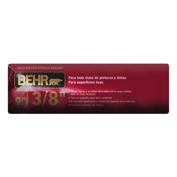 BEHR RODILLO GOLD MASTER 3/8"