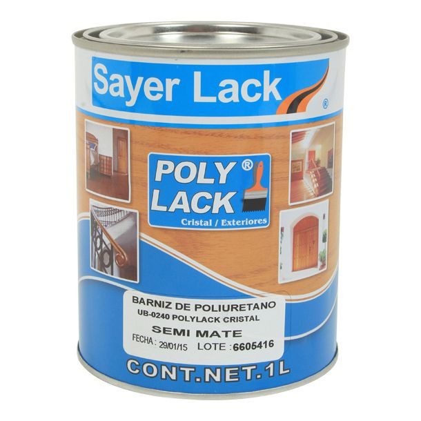 POLY LACK CRISTAL SEMI MATE 1 LT