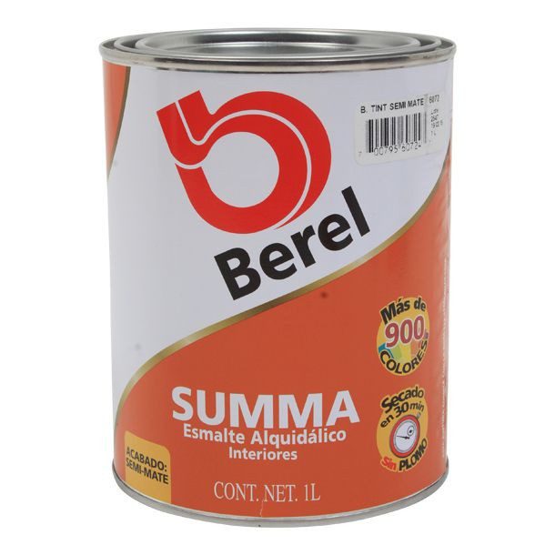 ESMALTE SUMMA SEMIMATE BASE TINT 1 L