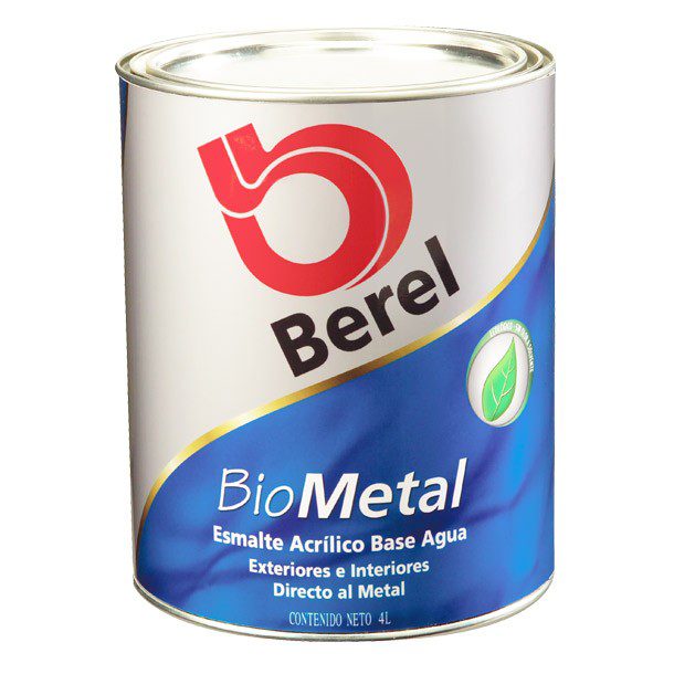 ESMALTE BIOMETAL 4 L BRILLANTE