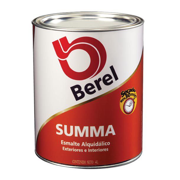 ESMALTE SUMMA 4 L NEGRO