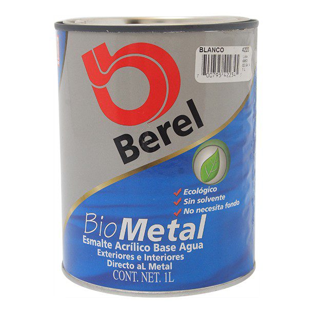 ESMALE BASE AGUA BIOMETAL 1 L TINT