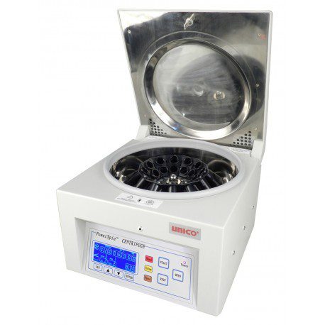 CENTRIFUGA POWERSPIN DX, 24 TUBOS, VELOCIDAD VARIABLE 4000 RPM, 2-15 ml - UNICO
