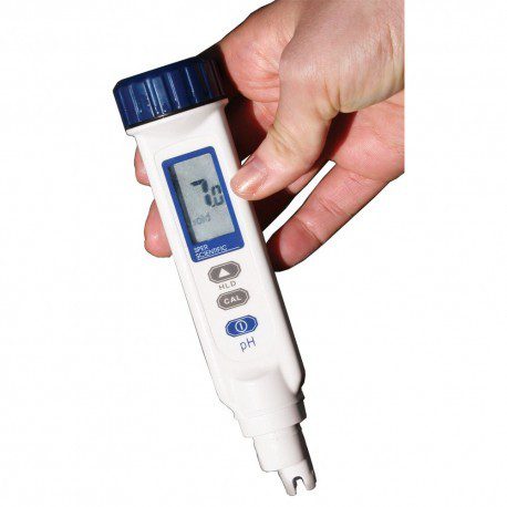 MEDIDOR DE PH DE BOLSILLO, RESISTENTE AL AGUA, CALIBRACION AUTOMATICA, RANGO 2-12 - SPER