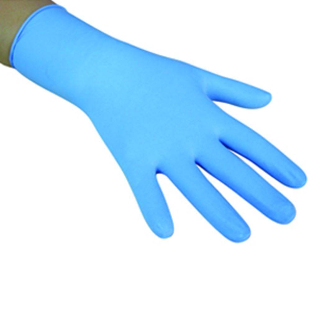 GUANTE AMBI NO ESTERIL PARA EXPLORACION MD AZUL CAJA CON 100 PI