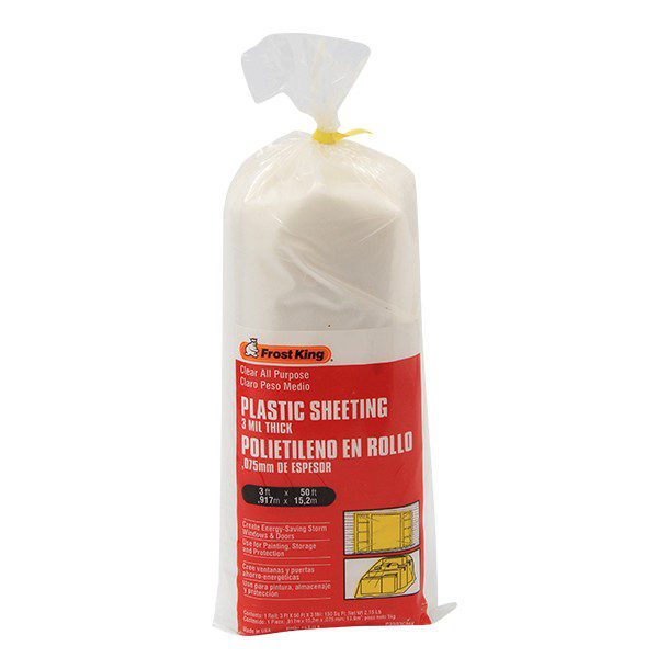 PLÁSTICO DE USO RUDO DE 1 M X 15 M2 PARA CUBRIR