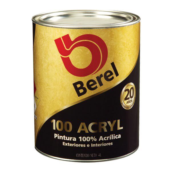 PINTURA 100% ACRÍLICA 4 L TINT