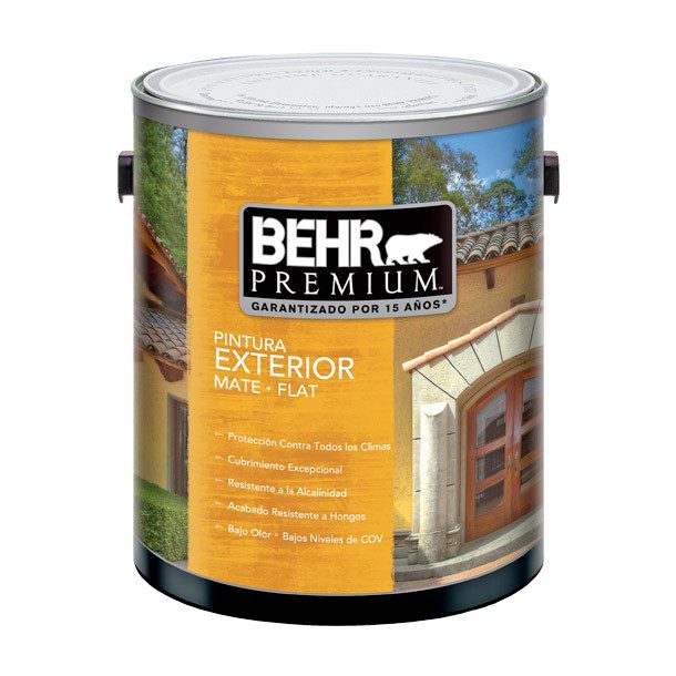 PINTURA PREMIUM EXTERIOR MATE BASE EXTRA BLANCA 1G