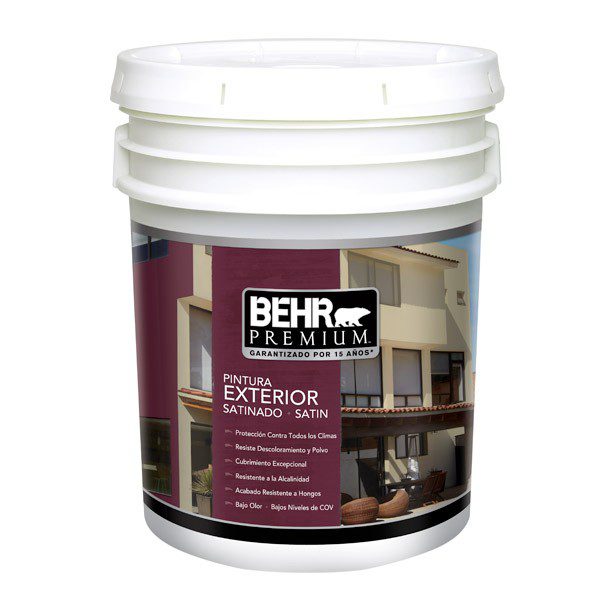 PINTURA PREMIUM EXTERIOR SATINADO BASE OSCURA 5G