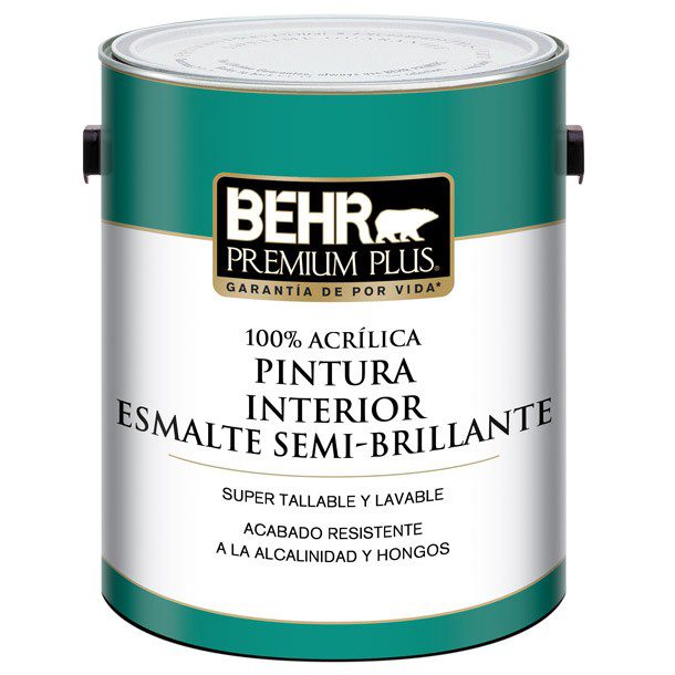 PINTURA PREMIUM PLUS INTERIOR SEMIBRILLANTE BASE BLANCA 1G