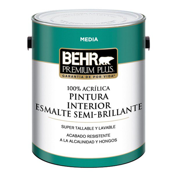 PINTURA PREMIUM PLUS INTERIOR SEMIBRILLANTE BASE MEDIA 1G