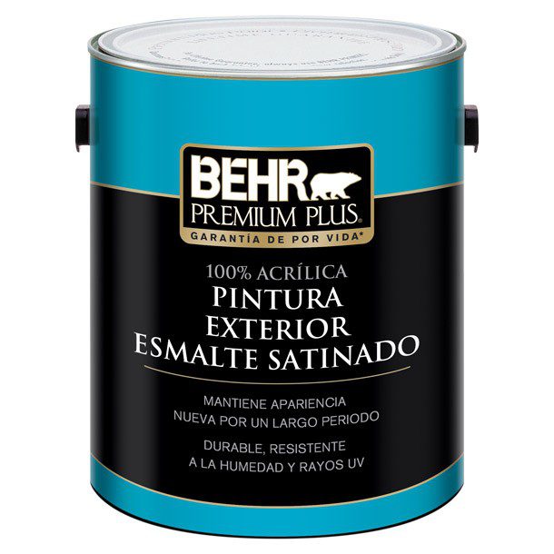 PINTURA PREMIUM PLUS EXTERIOR SATINADO BASE ULTRA BLANCA 1G