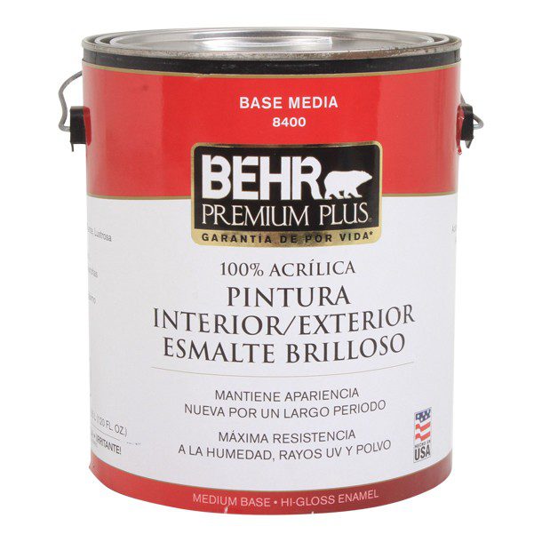 PINTURA PREMIUM PLUS INT/EXT BRILLOSO BASE MEDIA 1G