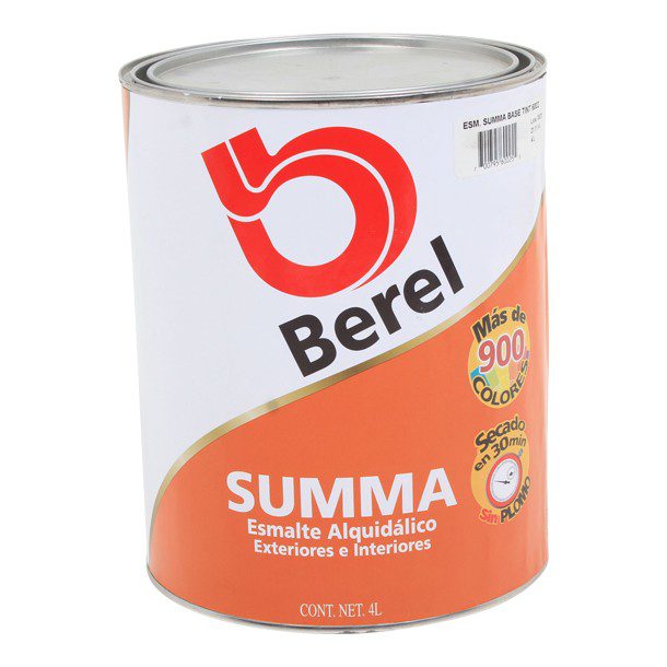 PINTURA ESMALE SUMMA TINT 4 L