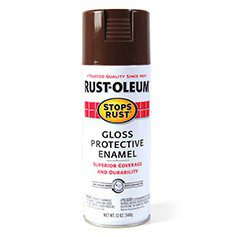 PINTURA SPRAY ANTIÓXIDO CAFÉ BRILLANTE