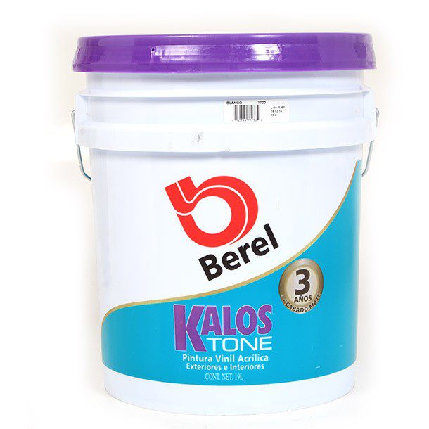PINTURA KALOS TONO BCO OSTION 19 L