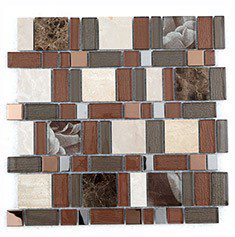 MALLA AMERICA BROWN 30X30CM PZ ELEMENTS