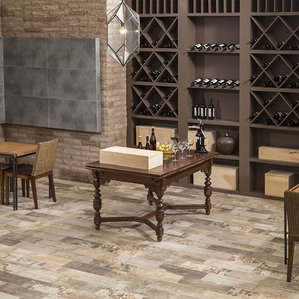 PISO VINTAGE BROWN 18X50 CM DALTILE