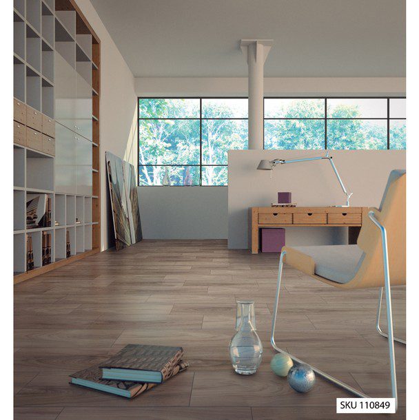 PISO WOODBURY 18X55 CAFE 1.49 M2