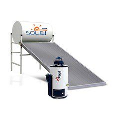 CALENTADOR SOLAR COMBO CON RESPALDO DE CALENT PASO DE 9L GAS NATURAL