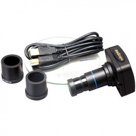 CÁMARA PARA MICROSCOPIO 3.0 MP, 2048x1536 PIXELES - AMSCOPE