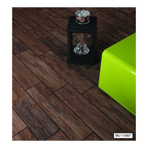 PISO TABUK 14.5X60 ROJO 1.04 M2 TRAFFIC MASTER