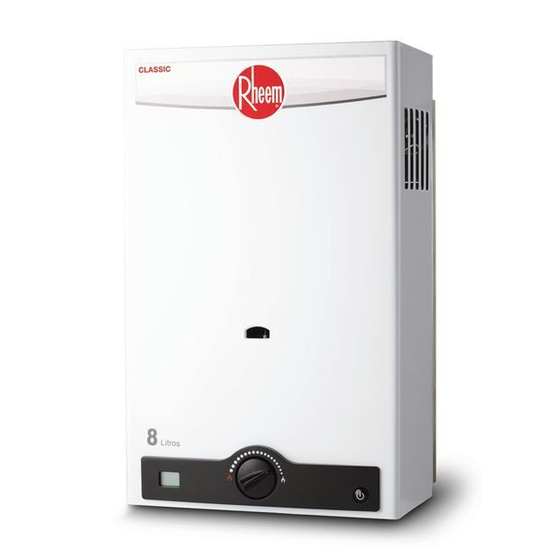 CALENTADOR INSTANTÁNEO RHEEM 8 L GAS NAT