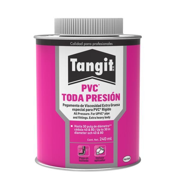 PEGAMENTO PARA PVC TODA PRESION 240 ML