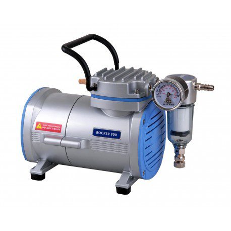 BOMBA DE VACIO ROCKER 300 LIBRE DE ACEITE 23Lt/min - ROCKER