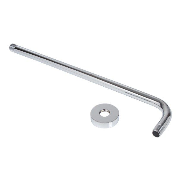 BRAZO Y CHAPETON ANGULAR CROMO