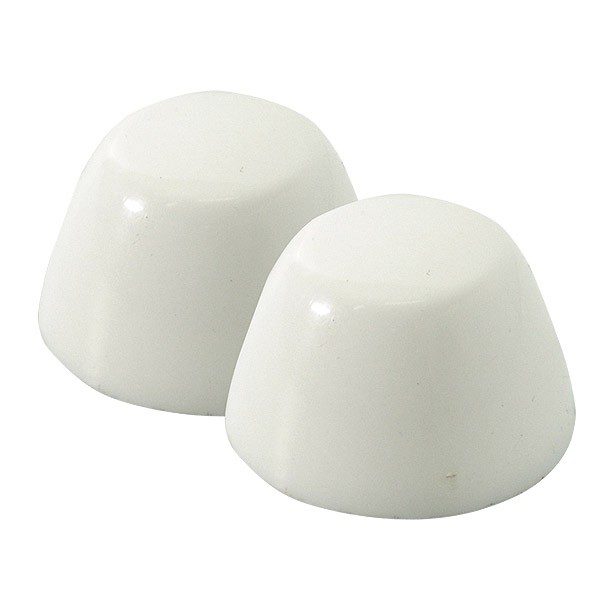 CUBRE TORNILLOS PARA WC BLANCO