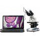 MICROSCOPIO BINOCULAR COMPUESTO 40X - 2000X  CÁMARA USB - AMSCOPE