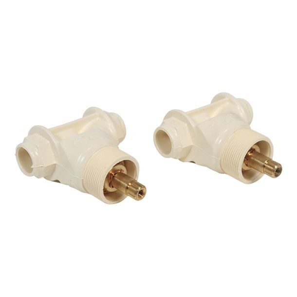 JUEGO LLAVE EMPOTRAR CPVC 13 MM (2 PIEZAS BPK)