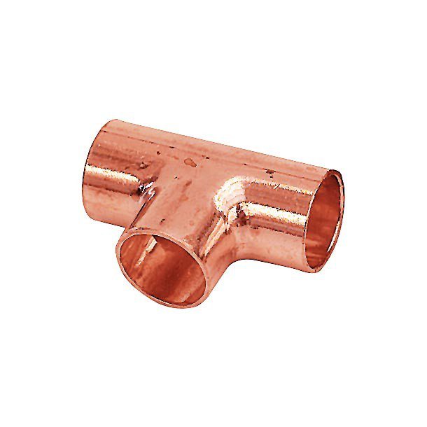 TEE COBRE 1/2" 13 MM