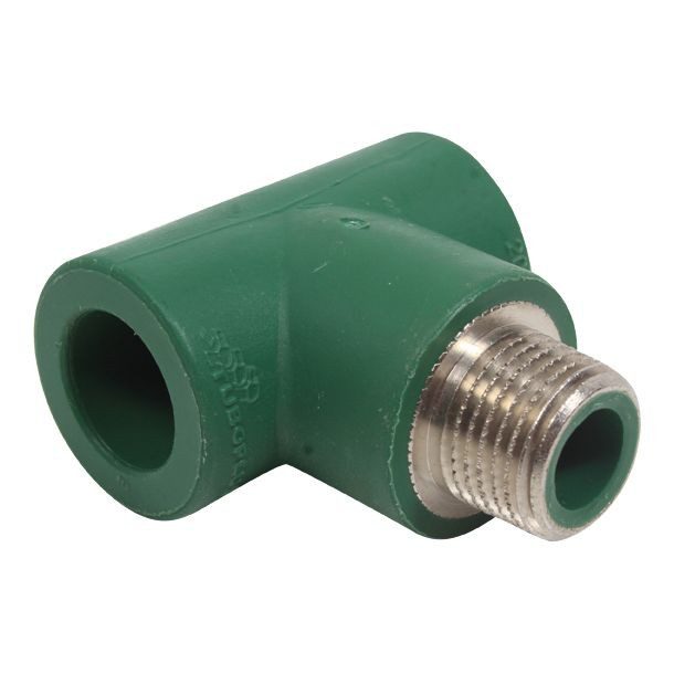 TEE CON ROSCA CENTRAL MACHO 25 MM X 3/4