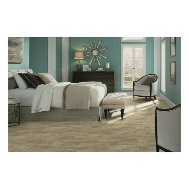 PISO MOCHA MARBLE 40X40 2.81M2 2MM TRAFFIC MASTER