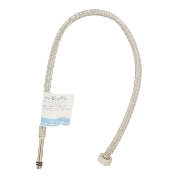 MANGUERA FLEXIBLE AGUA CON VASTAGO 60 CM