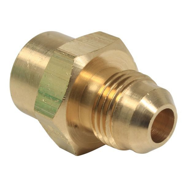 NIPLE FLARE A SOLDABLE 3/8 X 1/2