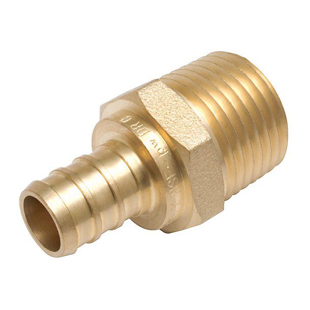 ADAPTADOR LATÓN MACHO PEX 1/2" X 1/2"