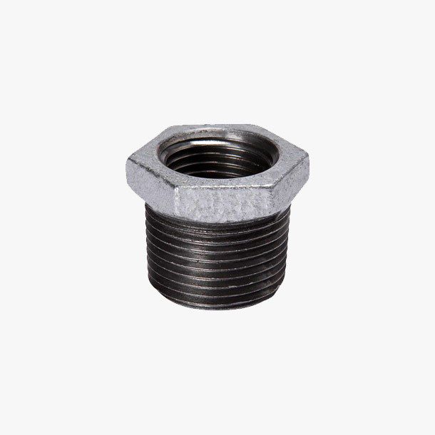 REDUCCIÓN BUSHING GALVANIZADA 1/2" X 3/8"