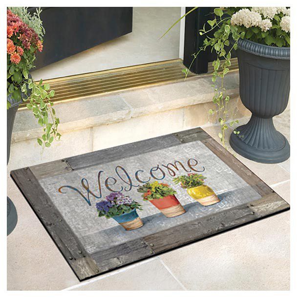 TAPETE WELCOME SUCCULENTS 45X75CM