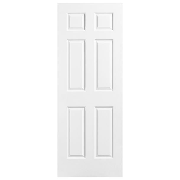 PUERTA TAMBOR ALPINA 6P BLANCA 80X203