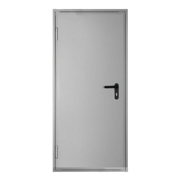 PUERTA DE SEGURIDAD BLANCA CORTAFUEGO REVERSIBLE 132 X 215 CM ASTURMEX