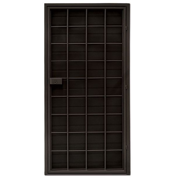 PUERTA DOBLE DE ACERO DUPLEX CHOCOLATE