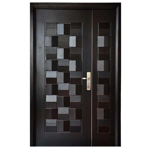 PUERTA SEGURIDAD IZQUIERDA NOGAL MASTER 130 X 213 CM PACIFIC RIM