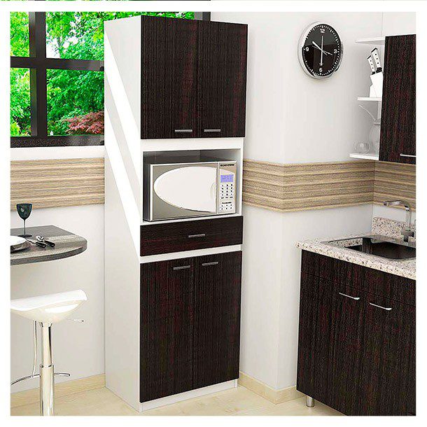 MUEBLE PARA MICROONDAS BAU WENGUE