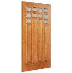 PUERTA DE MADERA NATURAL 213 X 91 CM MONTEALBAN