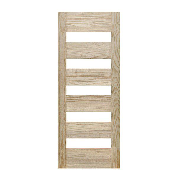 PUERTA ESCOCIA PINO 5 VIDRIOS 81X213 CM