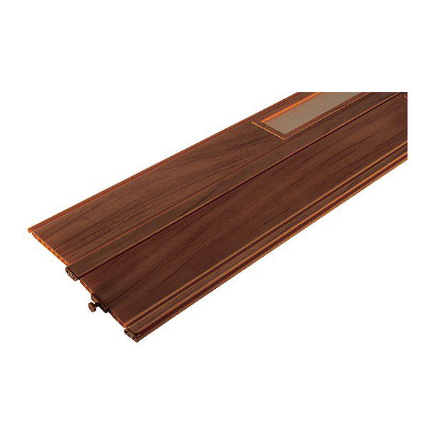 HOJA PVC VITRALUX CAOBA 21X240