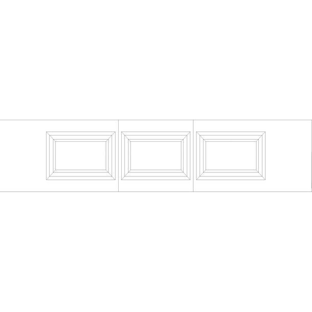 PUERTA GARAGE MMHDG 2.44 X 2.13 BLANCA